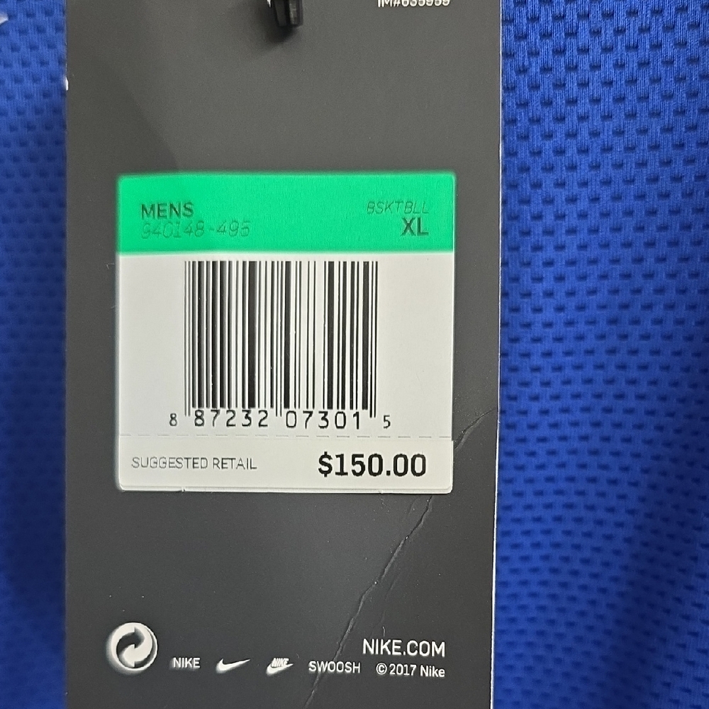 Nike Blue Knicks Performance Jacket - Picture 2 of 8